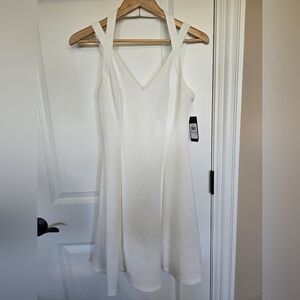 Guess white dress NWT